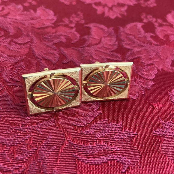 Vintage SWANK Tie Tack & Cufflinks - Picture 6 of 7